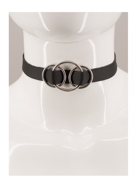 CHOKER DIN PIELE C8